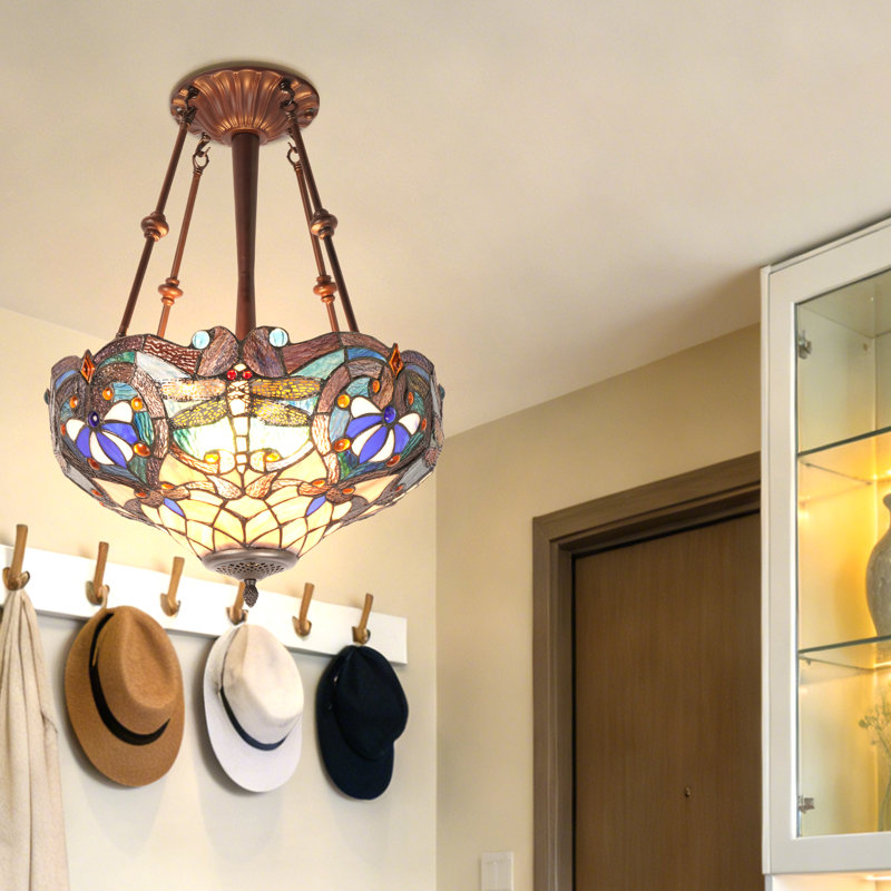 Plafonnier semi-encastré 3 lumières avec 3 lumières