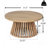 PATIO FURNITRE SETS : CLAREMONT 3 SEATER DAYBED + ACACIA WOOD TABLE