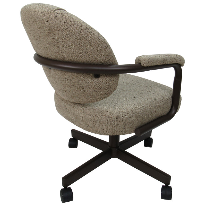 Fauteuil avec accoudoirs , Bois flottant Hemsath, Brun
