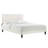 Modway Leah Chevron Tufted Performance Velvet Platform Bed-1183641404-1183641400