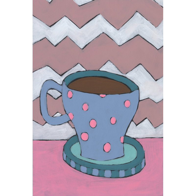 Mid Morning Coffee V by Regina Moore - Painting, 76 cm H x 51 cm W, Wrapped Canvas
