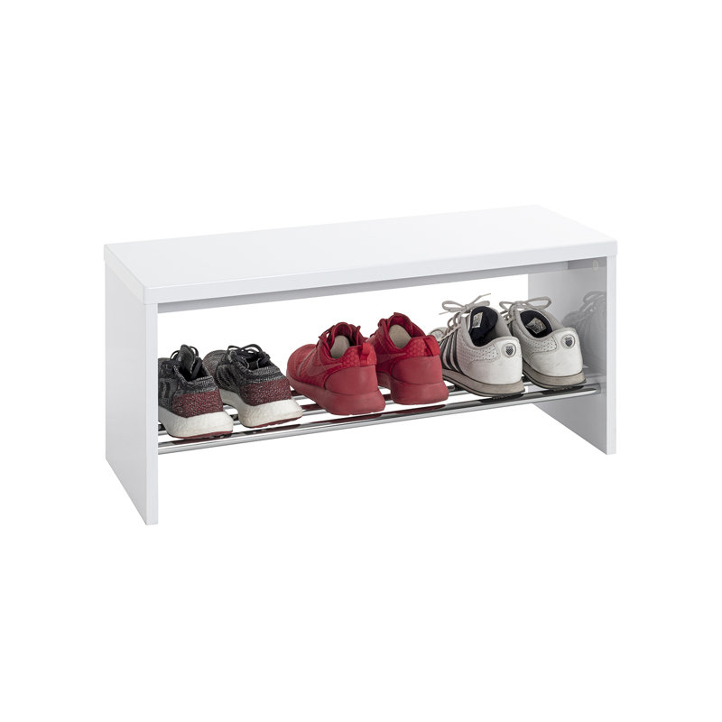 Bargo Storage Bench, White