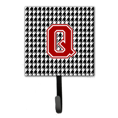 Porte-laisse houndstooth et crochet mural