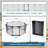 Multifunction Adjustable 8 Panels Safety Gate Fence-103216196