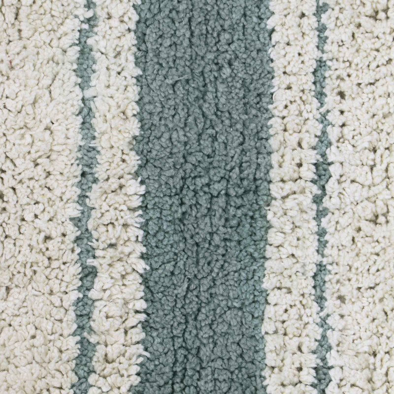 Little Chefs Indoor Rug, Rectangle 3' x 4'3", Natural/Vintage Blue