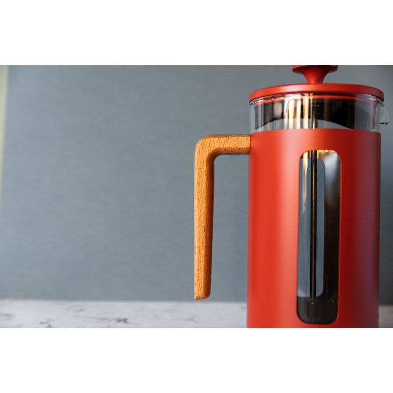 Pisa 1L Cafetiere, Red