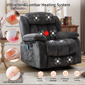 Vibration Massage & Lumbar Heating System