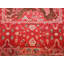 Tapis rustique indien rouge et brun Agra