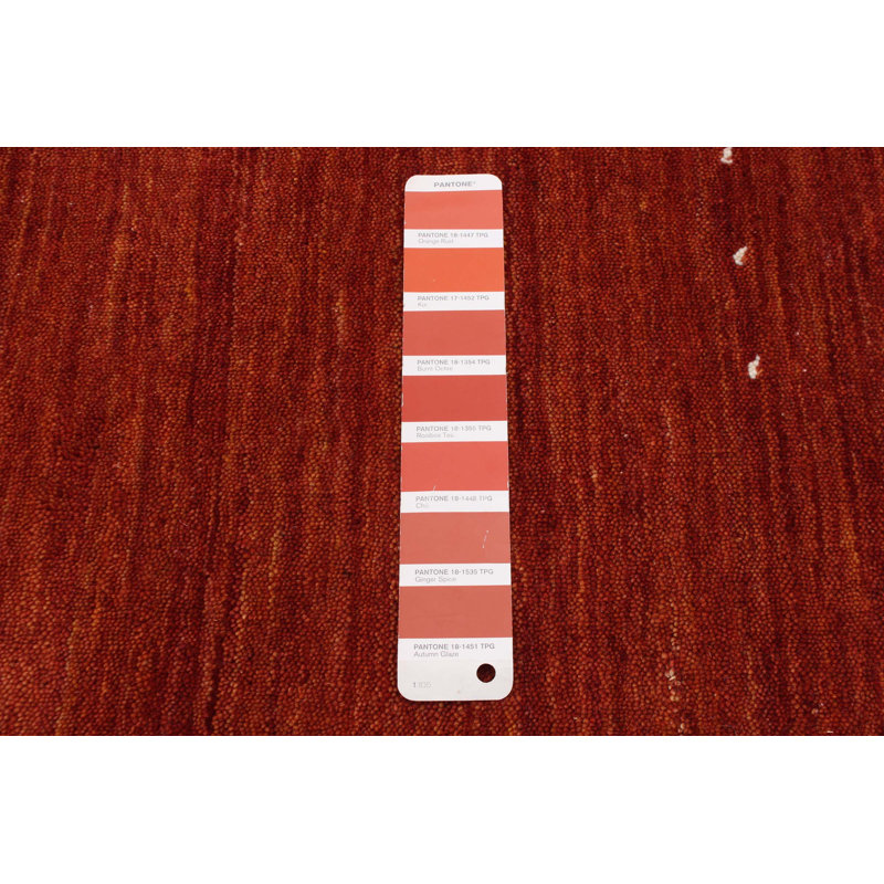 Tapis cuivre foncé Kashkuli Gabbeh 8 pi 0 po x 9 pi 10 po