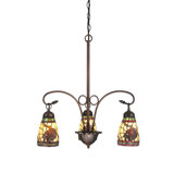 Meyda Tiffany & Stained Glass 3 - Light Chandelier