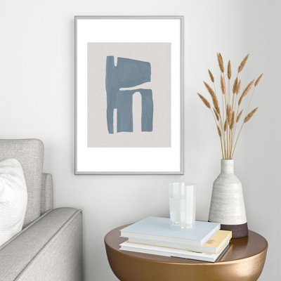 " Mid Century Blue II "