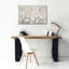  «Shades Of White Summer» par Danhui Nai, art mural sur toile-1087296714