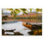 Plaque murale Calm Foliage & Boat Dock, design par Jonathan Zahark-1207664524