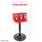 Great Northern Popcorn Triple Gumball Machine with Stand Red