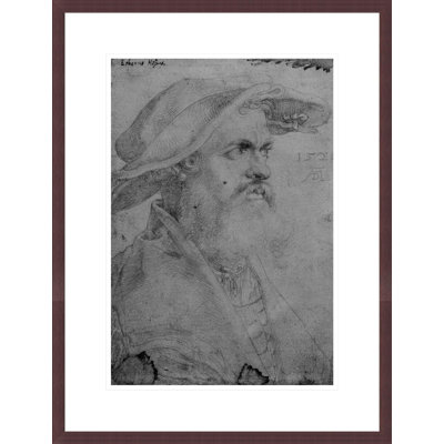 Helius Eobanus Hessus par Albrecht Dürer, impression giclée encadrée