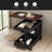 Adjustable End Table With Wheels, Modern Multifunctional Sofa Side Table With Lift-Top, 360°Rotating Top And Storage Space For Living Room, Small Space-1971074721