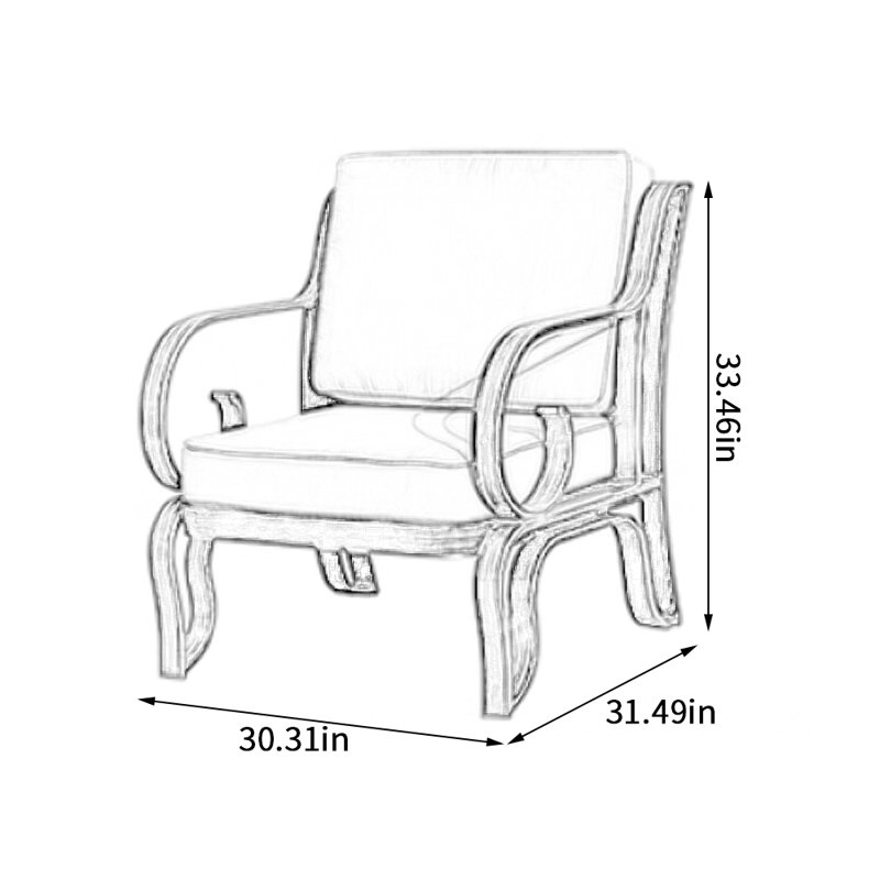 Chaise longue d'extérieur en métal Danayja