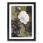 A Peony Flower by Shibata Zeshin - Framed Print-55450868-55450871