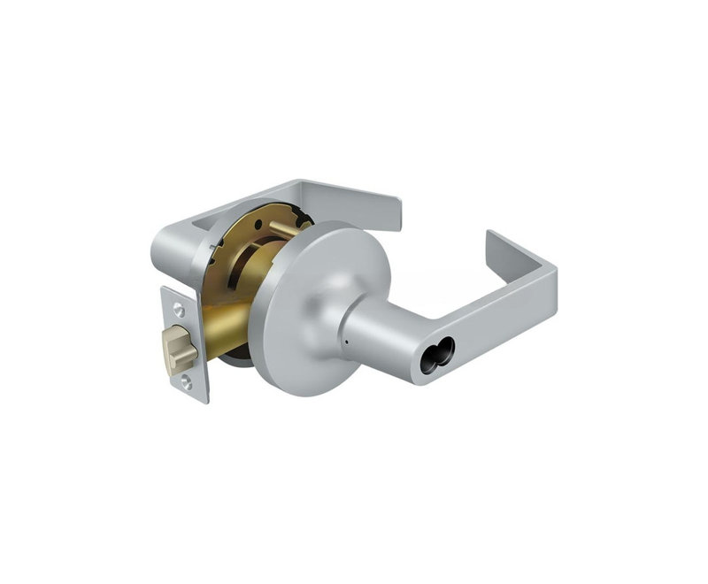 Deltana CL504FRCNC-26D Comm. Rangement IC Core GR1, Clarendon sans cylindre en chrome brossé, H 64 po x l 64 po x P 64 po