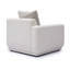Frome Cream Chenille Modular LAF Corner Chair