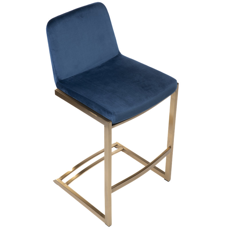 Tabouret de bar 26 po Teko, Bleu