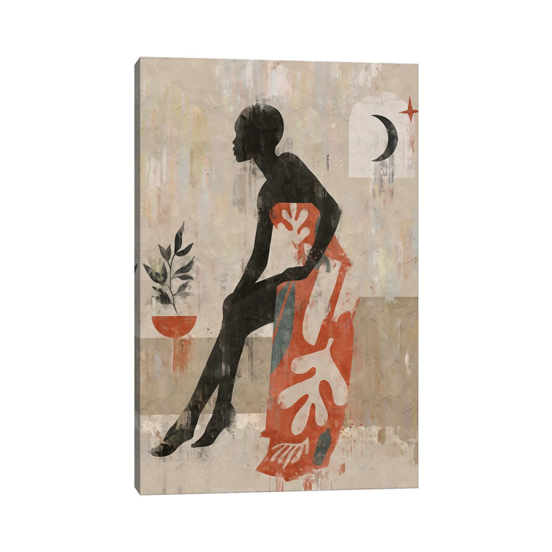 Abstract Ceramics Girl II by Helo Moraes - Gallery-Wrapped Canvas Giclée on Canvas, Wrapped Canvas