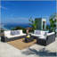 Ensemble modulaire d'extérieur 8 pièces Santa Cruz