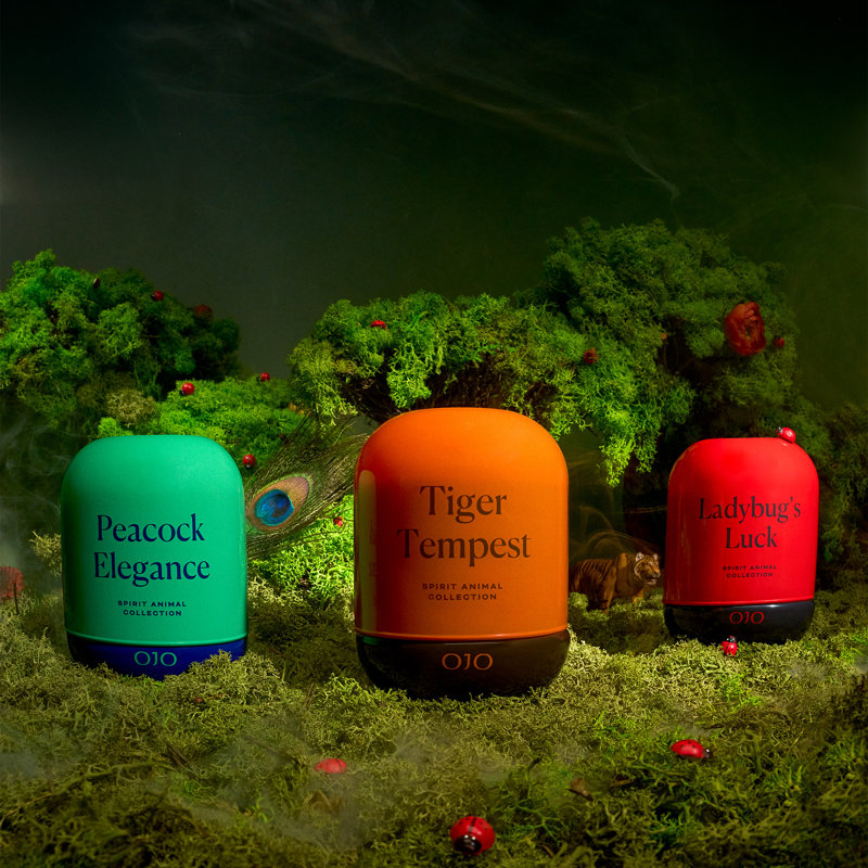  Bougie parfumée Paon Elegance Plus de 35 heures de combustion durable | Mélange de cire, parfum d'ambiance et cadeau de qualité supérieure pour les journées spéciales