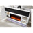 White 76 Inch Fireplace With Tv Lift