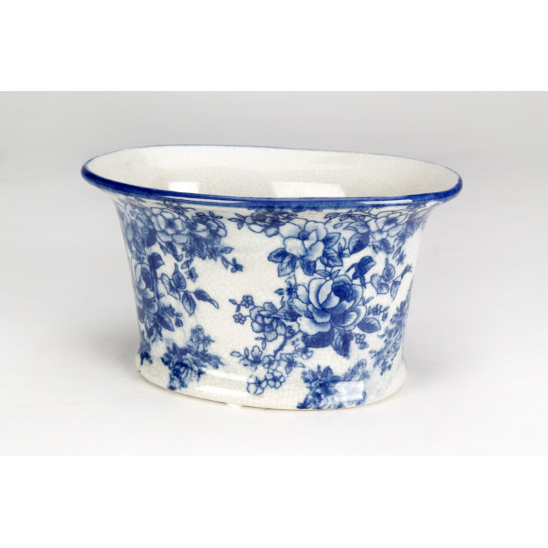 Pot à fleur en porcelaine Ferrier