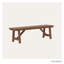 Banc sans dossier 60 po Rustic Farmhouse-50288040