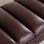 Banc en cuir PU 53,54 po avec structure en métal-1037421316