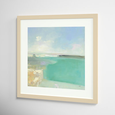 Summer Coastline Painting by Julia Purinton
