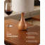 Lampe de table en bois massif 14,2 " 