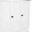 Lit double armoire en bois de pin massif avec station de charge et grand tiroir de rangement-189374202-189374201