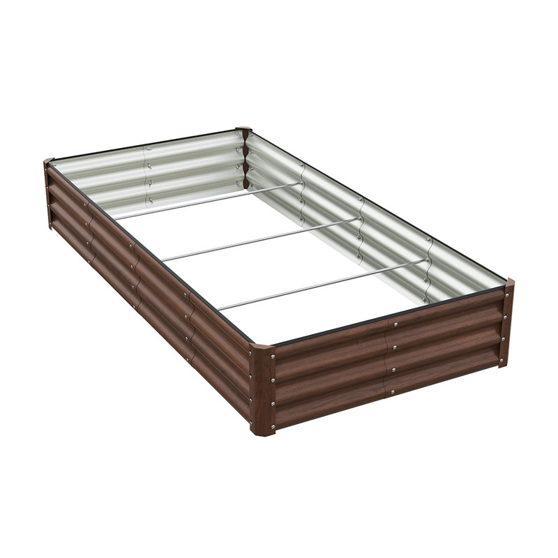Raised Garden Bed, 28cm H x 180cm W x 90cm D