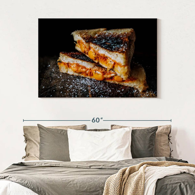 Yarlin Grilled Cheese, 32" H x 48" W
