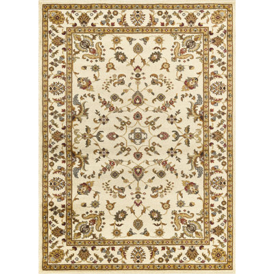 Cream 5 ft. 3 in. x 7 ft. 3 in. Area Rug