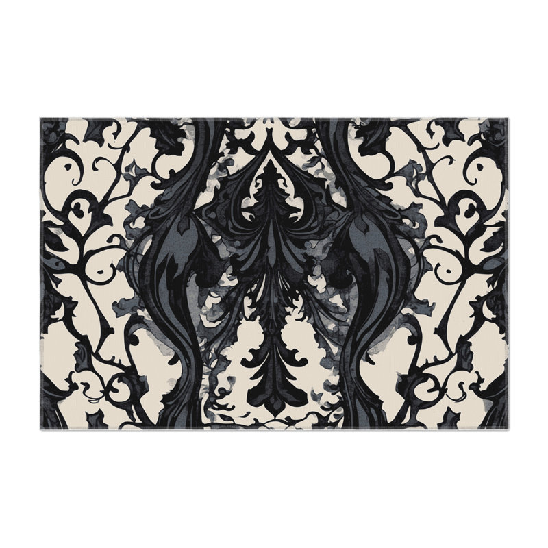 Dusky Charm Indoor And Outdoor Area Rug, Rectangle 3' x 5'