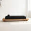 Banc rembourré en bois massif noir-1336668732-1336668731