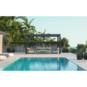 forum outdoor living Monaco Aluminum Pergola & Reviews | Wayfair