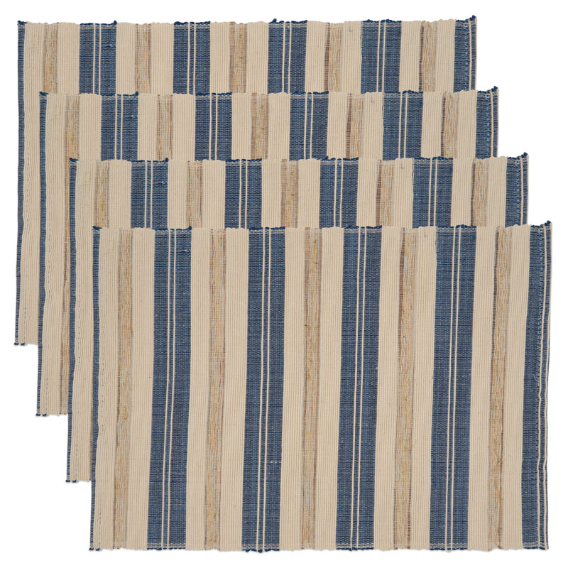 Urquhart Striped Rectangle Placemat