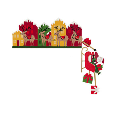 Décoration murale Père Noël