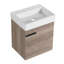 Meuble-lavabo 18 po avec comptoir, petit meuble-lavabo et lavabo