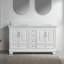 Meuble-lavabo double 60 po avec pierre artificielle-1788857419