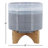 Modern Textured Ceramic Planter with Stand Indoor Outdoor-1815946782-1815946775