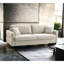 Canapé-lit en tissu beige - 93 po Lit profond avec rangement à livraison sécurisée de 231,78 lb-940535569-940535567