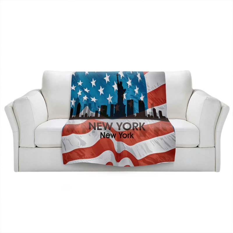 Hand Woven Throw Blanket, 51" x 60"