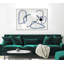 Midblue II, toile encadrée par Giant Art