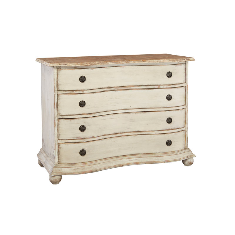 Wilts 4 - Drawer Solid Wood Dresser